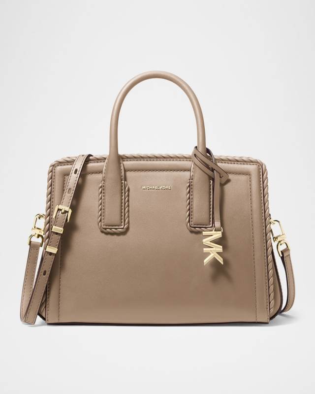 Laila Small Leather Satchel Bag
